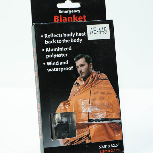 Manta de Emergencia "Emergency Blanket" - Protección Térmica y Resistente al Agua