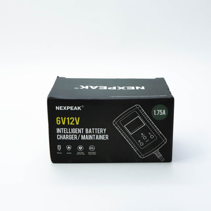 Cargador/Mantenedor de Baterías Inteligente Nexpeak 6V/12V