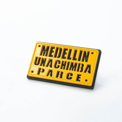 Imán Placa "Medellín Una Chimba Parce"