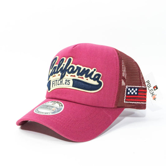 Gorra Trucker "California" - Edición Rosa